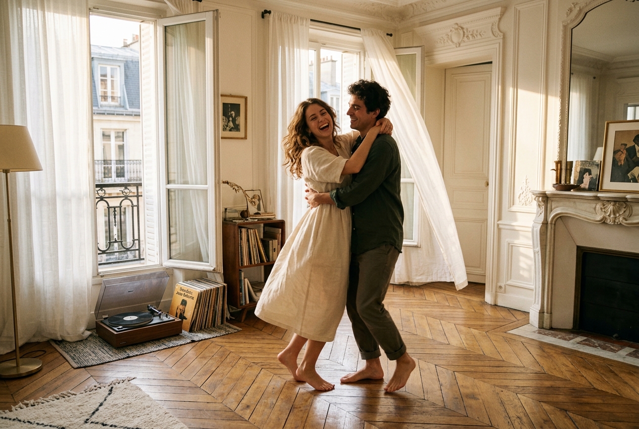 Danse au salon